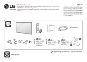 LG 43US660H9UA Easy Setup Manual