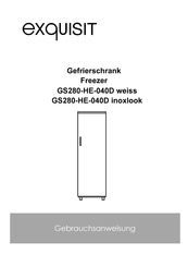 Exquisit GS280-HE-040D Manual