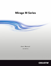 Christie Mirage WU14K-M User Manual