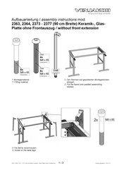 Venjakob 2375 Assembly Instructions Manual