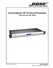 Bose ControlSpace SP-24 Service Manual