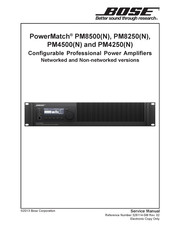 Bose PowerMatch PM8500N Service Manual