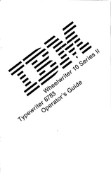 Lexmark 6783 Operator's Manual