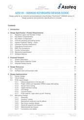 Azoteq IQ Switch ProxFusion IQS9320 Design Manual
