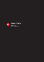 Leica 30189 Quick Start Manual