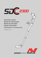 Minelab SDC 2300 Instruction Manual