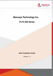 Neousys Technology FLYC-300 Series Quick Installation Manual