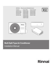 Rinnai MON5H11B Installation Manual
