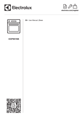 Electrolux OOP801NB User Manual