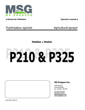 MSG P210 Operator's Manual And Part's Manual
