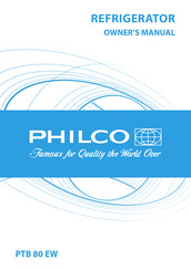 Philco PTB 80 EW Owner's Manual