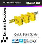 Brainboxes ED-549 Quick Start Manual