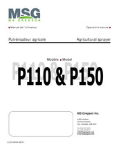 MSG P110 Operator's Manual