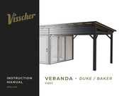 VISSCHER VERANDA DUKE 11X11 Instruction Manual