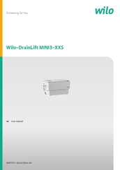 Wilo DrainLift MINI3-XXS User Manual
