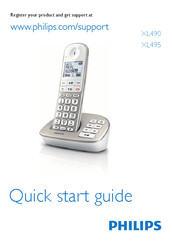 Philips XL4952S/22 Quick Start Manual