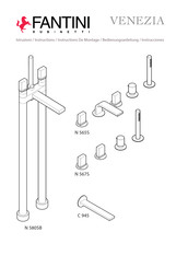 Fantini Rubinetti VENEZIA N 565S Instructions Manual