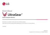 LG UltraGear 32GS95UE-B.AAU Owner's Manual