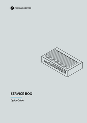 FRANKA ROBOTICS SERVICE BOX Quick Manual