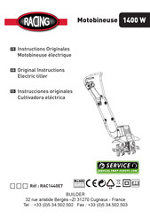 Racing RAC1440ET Original Instructions Manual