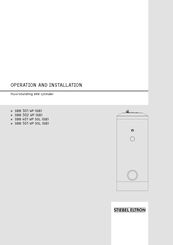 Steibel Eltron SBB 501 WP SOL (GB) Administrator's Manual For Operation And Installation