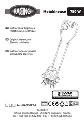 Racing RAC750ET-2 Original Instruction