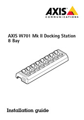 Axis W701 Mk II Installation Manual