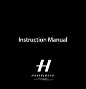 Hasselblad H-3012609 Instruction Manual