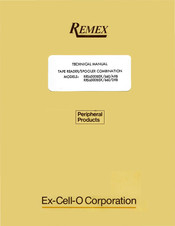 Ex-Cell-O REMEX RRS6500BEX/660/DRB Technical Manual