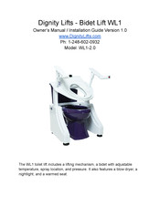 Dignity Lifts WL1 Owner's Manual