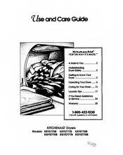 KitchenAid KEYE778B Use And Care Manual