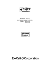 Ex-Cell-O REMEX RAF612XBB Technical Manual