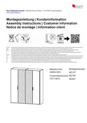 Rauch MZ261 Assembly Instructions Manual