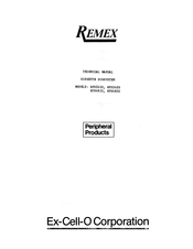 Ex-Cell-O Remex RFS2420 Technical Manual