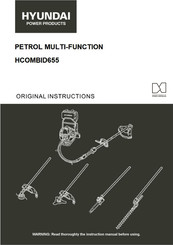 Hyundai power products HCOMBID655 Original Instructions Manual