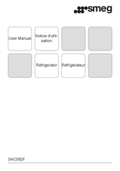 Smeg S4C092F User Manual