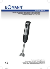 BOMANN SM 401 CB Instruction Manual
