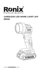 Ronix 8630 User Manual