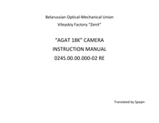 Zenit AGAT 18K Instruction Manual