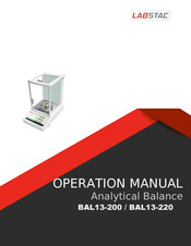 LABSTAC BAL13-220 Operation Manual
