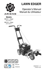 Ariens 986103 Original Instructions Manual
