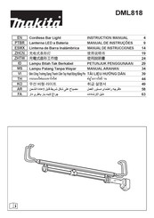 Makita DML818 Instruction Manual