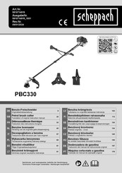 Scheppach PBC330 Instruction Manual
