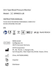 Avita BPM655-LJB Instruction Manual