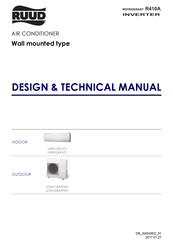 Ruud UOSH18AXFWJ Design & Technical Manual