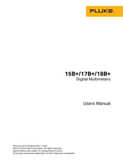Fluke 17B+ User Manual