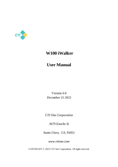 CTI W100 iWalker User Manual