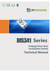 BW SENSING DIS341 Series Technical Manual