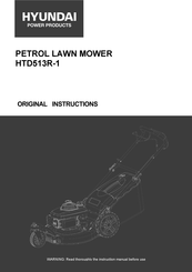 Hyundai power products HTD513R-1 Original Instructions Manual