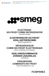 Smeg FC40PXNE3 Instruction Booklet